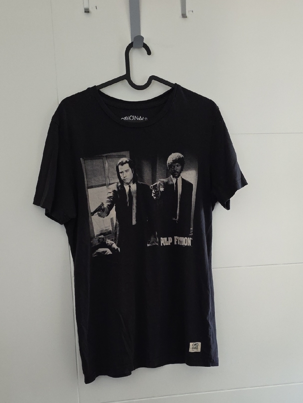 Jack & Jones Black Pulp Fiction Graphic Tee